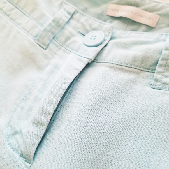 🌟HP🌟 NEW YORK & COMPANY Linen blend pants - Picture 7 of 8